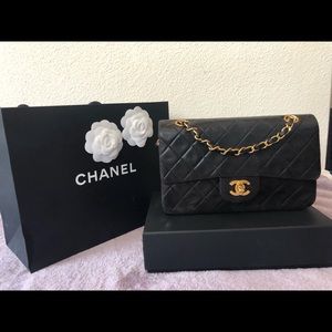 SOLD! Authentic Chanel Vintage small classic flap